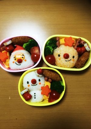 クリスマスお弁当-レシピのメイン写真