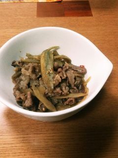 牛肉とごぼうのしぐれ煮★-レシピのメイン写真