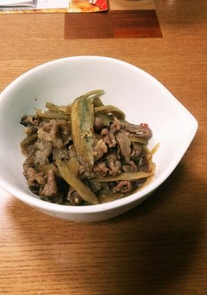 牛肉とごぼうのしぐれ煮★-レシピのメイン写真