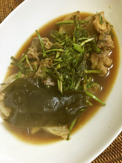 鶏モモと芹と大根の煮物-レシピのメイン写真