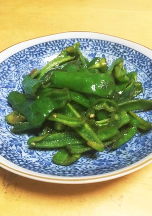 ピーマンだけ！お弁当やおかずに-レシピのメイン写真