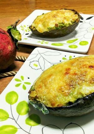 アボカドと干しエビのこんがりチーズ焼き-レシピのメイン写真