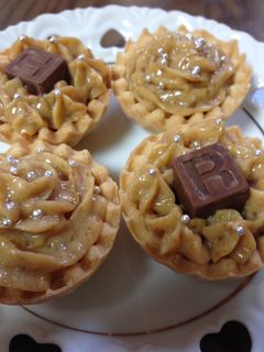 干し柿&豆腐クリームonタルト-レシピのメイン写真