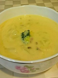 もち麦入☆食べるコーンスープ-レシピのメイン写真