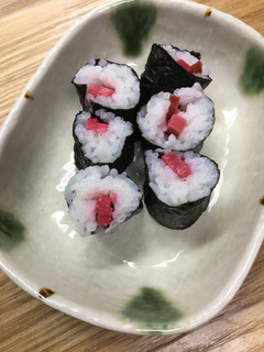 細巻き(紅芯大根の甘酢漬け)-レシピのメイン写真