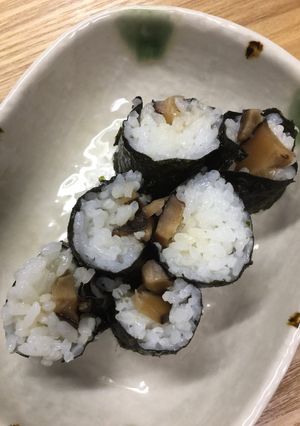 細巻き(干ししいたけの含め煮)-レシピのメイン写真