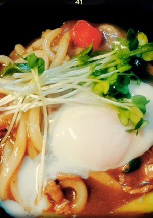 簡単和風カレーうどん♩♬*゜-レシピのメイン写真
