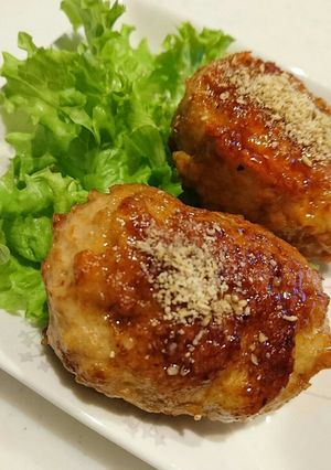 鳥つくね2種! 〜ポン酢と韓国風〜-レシピのメイン写真