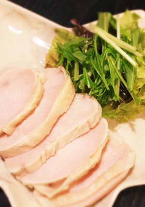 簡単すぎる☆しっとり鶏胸肉ハム-レシピのメイン写真