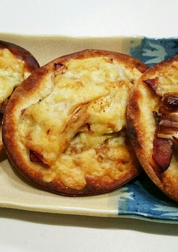 リーキと焼豚のピザ-レシピのメイン写真