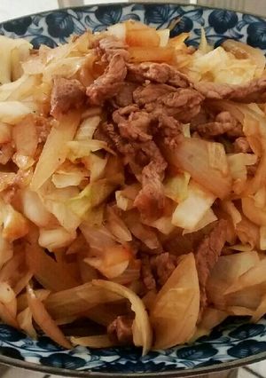 牛肉と野菜のオイスターソース炒め-レシピのメイン写真