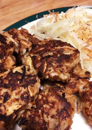 ごぼうたっぷりの焼きつくね-レシピのメイン写真