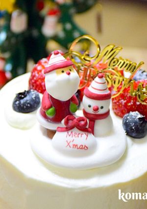 クリスマスケーキ-レシピのメイン写真