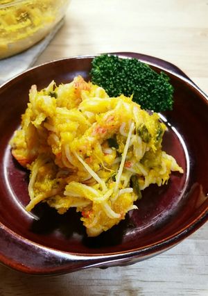 簡単☆スパイシーかぼちゃサラダ-レシピのメイン写真