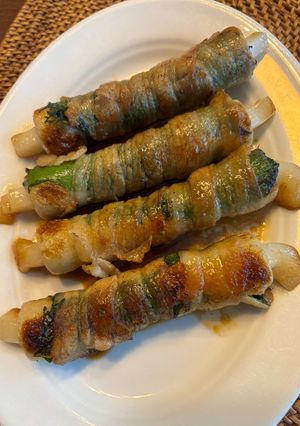 餅入りちくわのシソ肉巻き-レシピのメイン写真