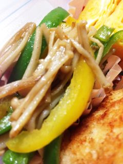 エノキとピーマンのバター醤油炒め☆-レシピのメイン写真