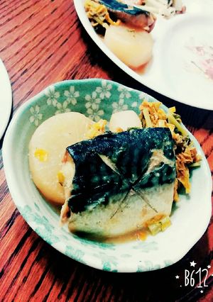 煮魚☆鯖とやわらか大根の味噌煮-レシピのメイン写真