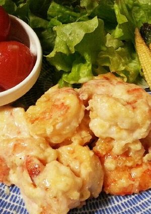 わさび好きのあなたに♡濃厚わさびエビマヨ-レシピのメイン写真