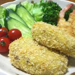 รูปของ オーブンでおいしく揚げ物☆こんがりパン粉