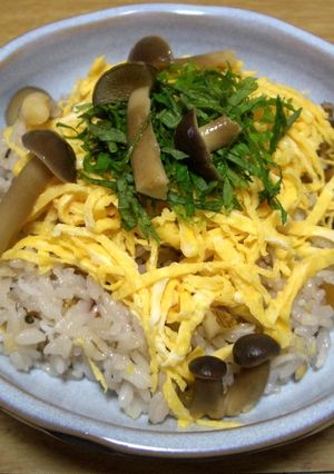 田舎の混ぜご飯-レシピのメイン写真