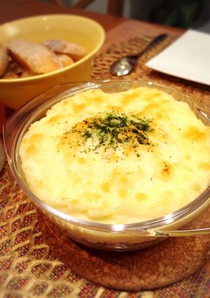 ひき肉とマッシュポテトのオーブン焼き-レシピのメイン写真