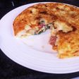 フライパン☆肉じゃがふわふわキッシュ