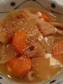 大根と豆腐の簡単煮物!-レシピのメイン写真
