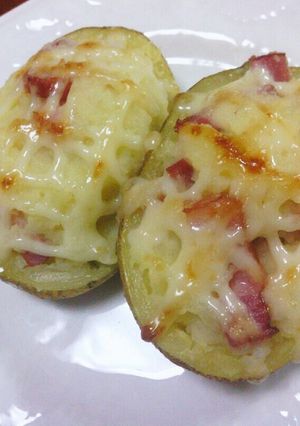 簡単 ポテトのまるごとグラタン-レシピのメイン写真