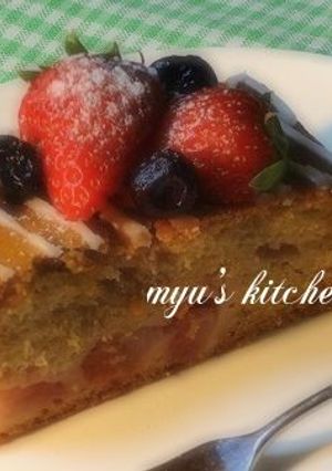 超簡単!HMで苺スクエアケーキ ♬♡-レシピのメイン写真