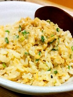 ねぎ入り醤油卵焼き混ぜご飯-レシピのメイン写真