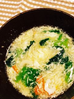 あんかけ小松菜スープ-レシピのメイン写真