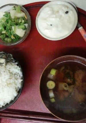 血管プラークダイエット食608（吉朝食）-レシピのメイン写真