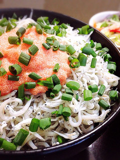 混ぜてのせるだけで簡単!明太しらす丼♪-レシピのメイン写真