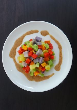コロコロ温野菜のポテトサラダ-レシピのメイン写真