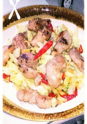 豚肉とジンジャー&キャベツバター炒め-レシピのメイン写真