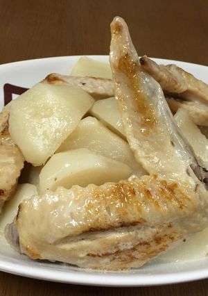 かぶと鶏の手羽先の創味シャンタンDX煮-レシピのメイン写真