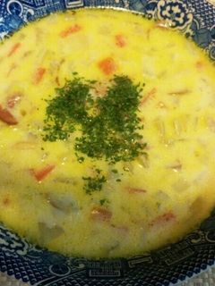 簡単!貝の出汁がきいたクラムチャウダー-レシピのメイン写真