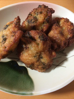 大和いもの甘味噌揚げあおさのりいり-レシピのメイン写真