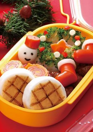 簡単かわいい☆クリスマスのお弁当-レシピのメイン写真