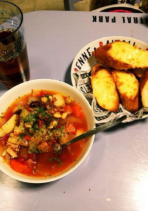 野菜たくさん簡単ミネストローネ-レシピのメイン写真