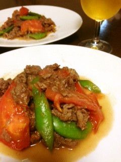 牛肉とトマトの炒め物-レシピのメイン写真
