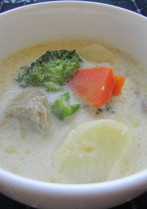 おいしく減塩♪みそシチュー-レシピのメイン写真