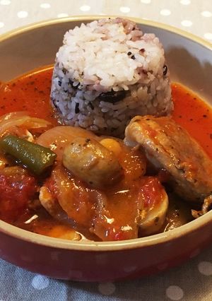 チキンのトマト煮-レシピのメイン写真