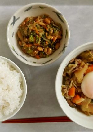 野菜の納豆あえ-レシピのメイン写真