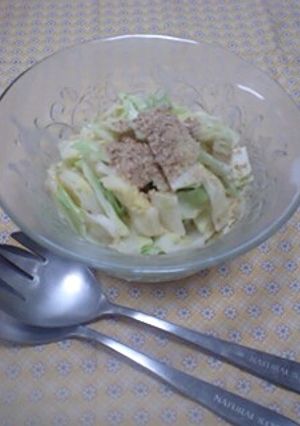 キャベツのミルク味噌マヨ和え-レシピのメイン写真