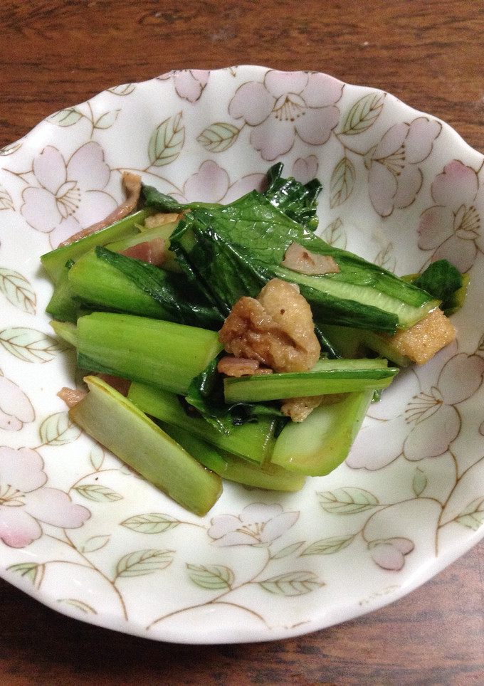小松菜の炒め物-レシピのメイン写真
