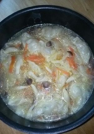 残り野菜でギョウザスープ-レシピのメイン写真