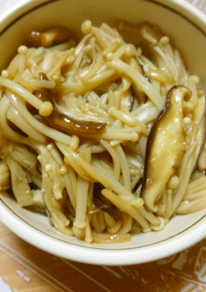 えのきとしいたけのピリ辛煮-レシピのメイン写真