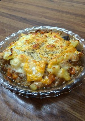 ポテトと挽肉のホクホクじゅわ～グラタン♪-レシピのメイン写真