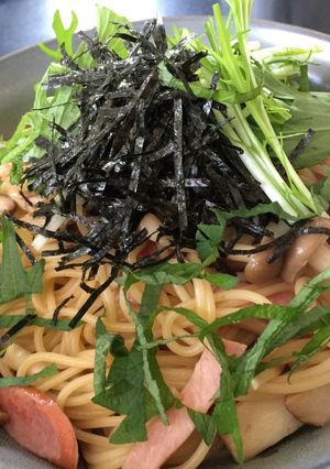 たっぷりきのこの和風パスタ-レシピのメイン写真